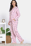 Zivame Hello Kitty Knit Cotton Pyjama Set - Fairy Tale — thumbnail 3
